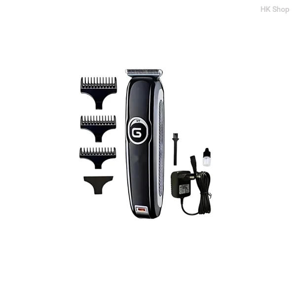 Geemy GM-6050 Precision Pro Cordless Hair & Beard Trimmer – Titanium Blade, 60-Minute Runtime