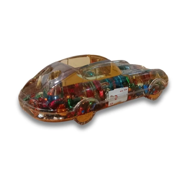 Jaguar Model Cute Transparent Car with Pen Holder