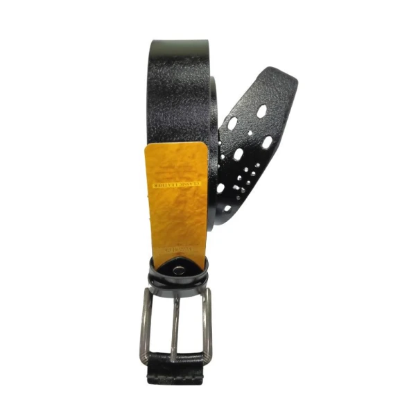 Classic Leather Belt For Men Black 1859