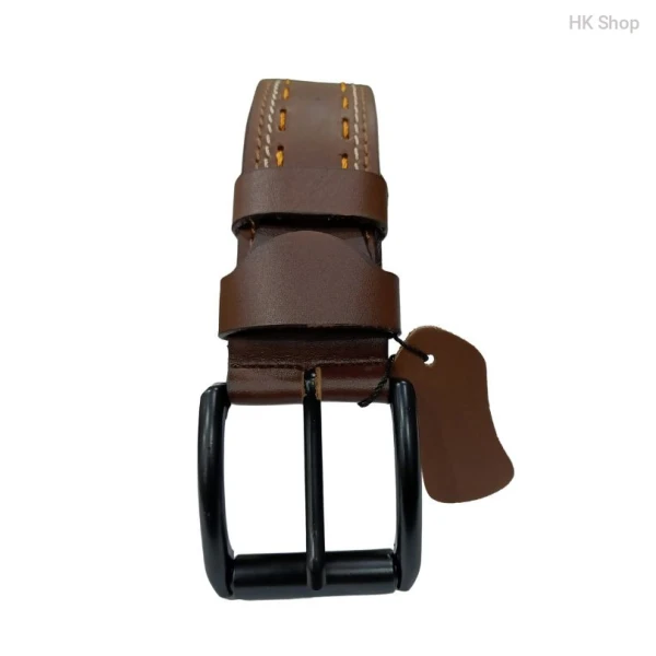 ST Leather Belt For Men Woody Brown