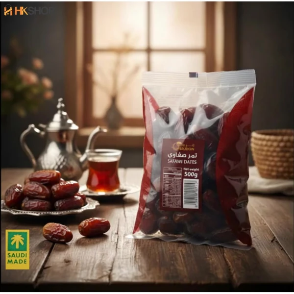 Buy Premium Safawi Dates 500g – Fresh Saudi Arabian Dates by ARIGON | Healthy & Natural Sweet Snack