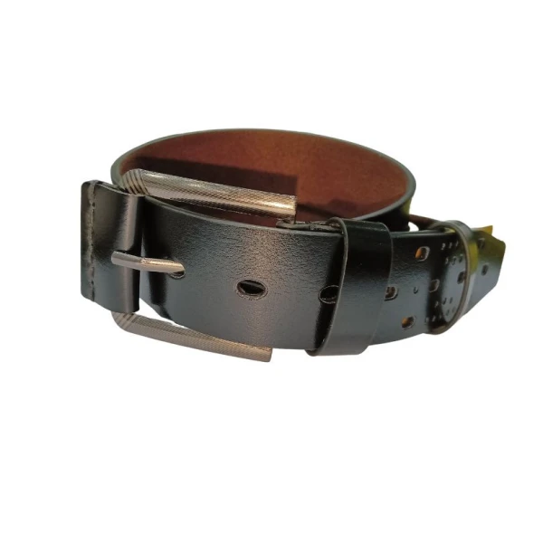 Classic Leather Belt For Men Black 1859