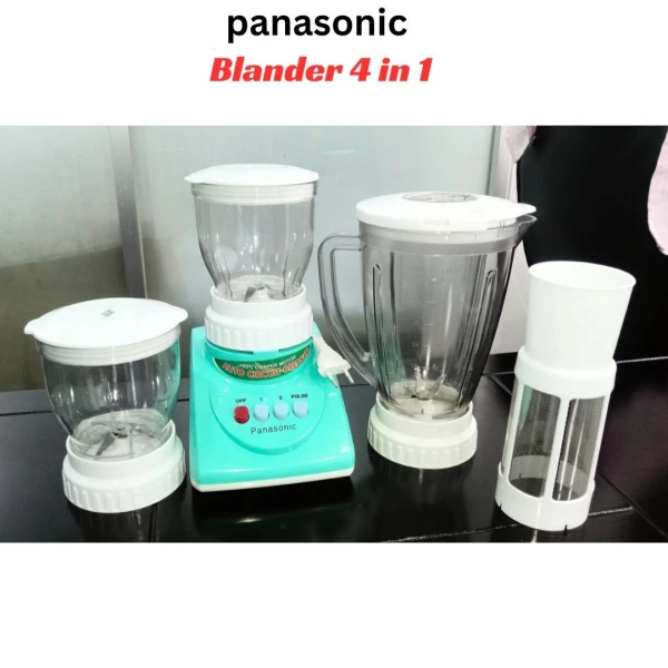 Master Panasonic 4 IN 1 Juicer Blender and Grinder - 400W