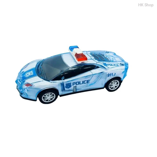 Police Electric Toy Baby Car - Flashing Lights & Realistic Sound Effects