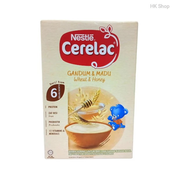 Nestlé Cerelac Wheat & Honey Baby Cereal - From 6 Months (250g)