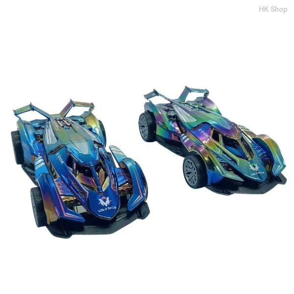 High-Speed Racing Toy Car – Metallic Finish | Friction-Powered Supercar
