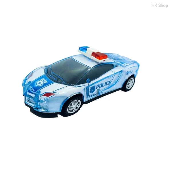 Police Electric Toy Baby Car - Flashing Lights & Realistic Sound Effects