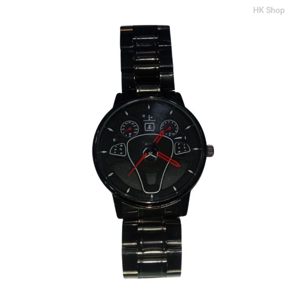 3D Car Steering Wheel Watch – Uniquely Stylish Timepiece for Everyday Elegance 2025
