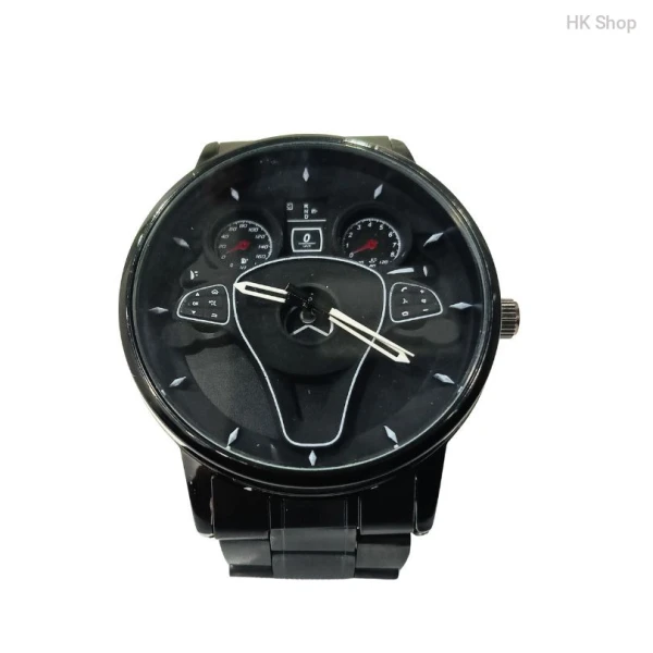 3D Car Steering Wheel Watch – Uniquely Stylish Timepiece for Everyday Elegance 2025