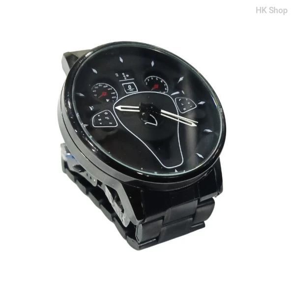 3D Car Steering Wheel Watch – Uniquely Stylish Timepiece for Everyday Elegance 2025