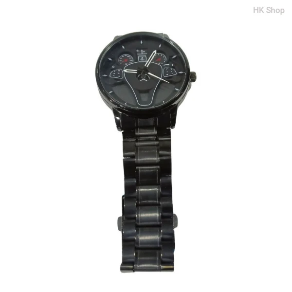 3D Car Steering Wheel Watch – Uniquely Stylish Timepiece for Everyday Elegance 2025