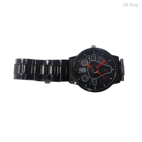 3D Car Steering Wheel Watch – Uniquely Stylish Timepiece for Everyday Elegance 2025