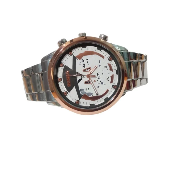 Rosra Quartz Men Watch with Double Calendar