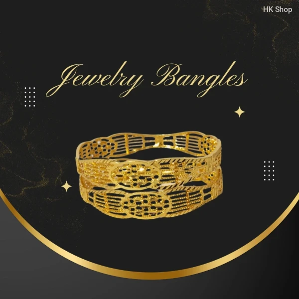 ✨ Indian Gold-Plated Bangles – ঐতিহ্য ও আধুনিকতার এক চমৎকার মিলন ✨