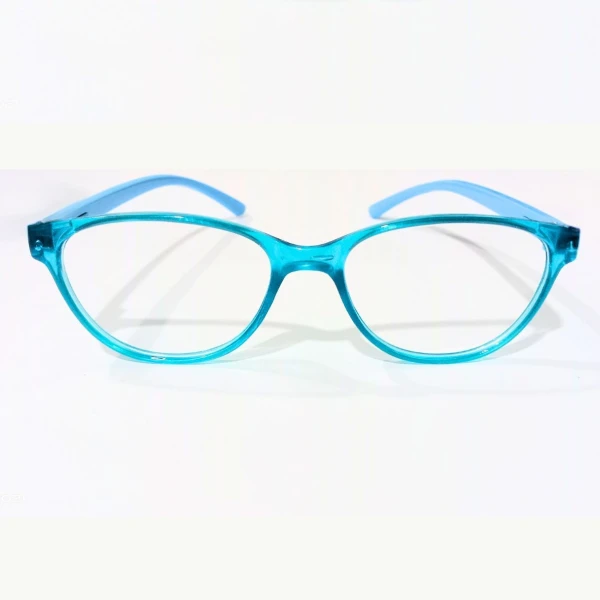 Cat eye oval glasses