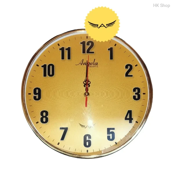Angela Quartz Wall Clock – Elegant and Modern Large Wall Clock for Home & Office Decor | অ্যাঞ্জেলা ওয়াল ক্লক