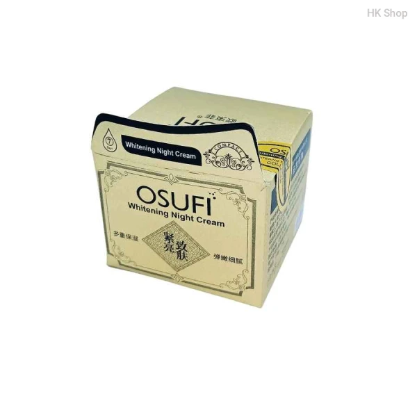 OSUFI Whitening Night Cream - Brightening, Hydrating & Firming | Overnight Skin Repair