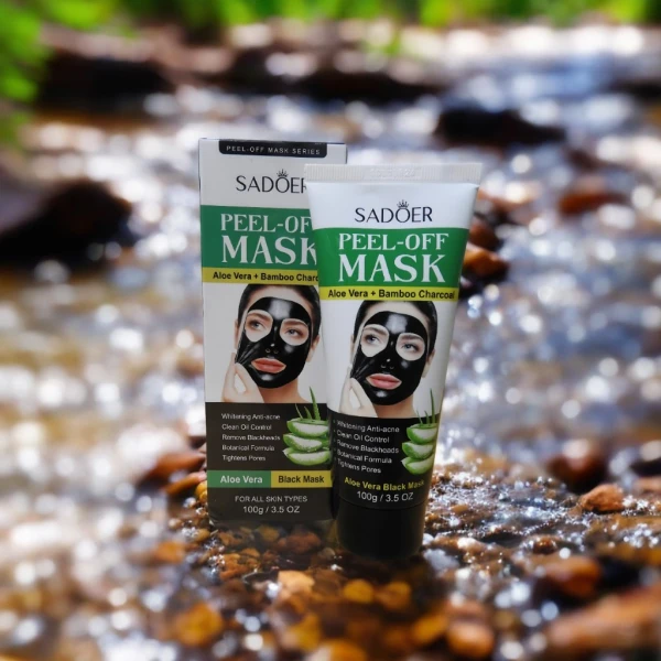 Sadoer Peel-Off Black Mask - Deep Cleansing & Hydrating Formula | Effective Peel-Off for Anti-Aging & Pore Care
