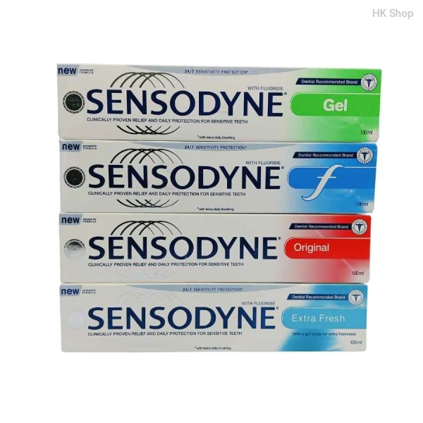 100% Original Sensodyne Toothpaste for Sensitive Teeth - 24/7 Sensitivity Protection | Clinically Proven Relief