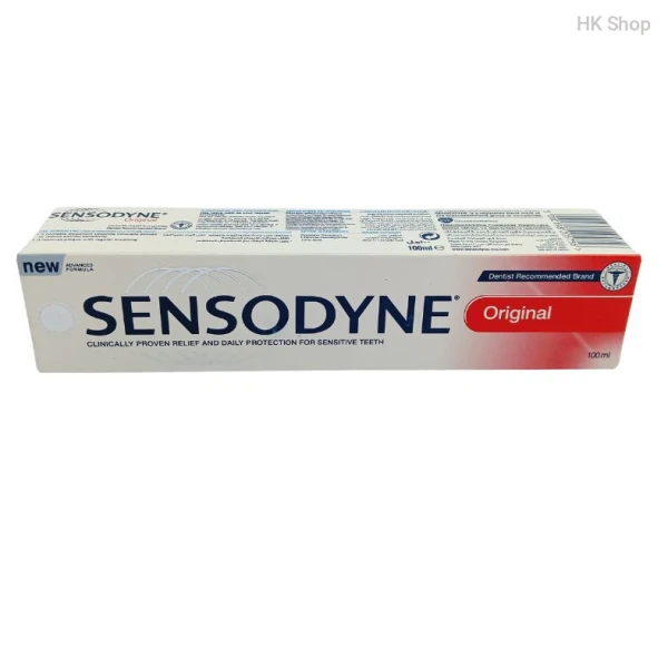 100% Original Sensodyne Toothpaste for Sensitive Teeth - 24/7 Sensitivity Protection | Clinically Proven Relief