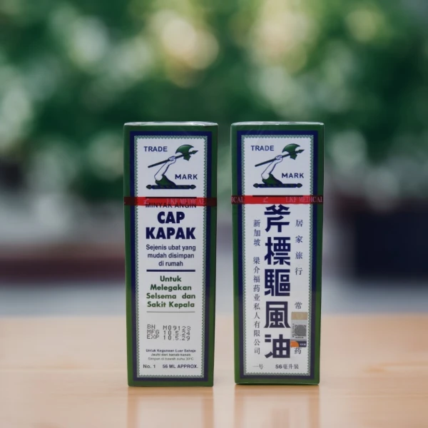 Minyak Angin Cap Kapak – Fast Relief for Headaches and Colds | Trusted Minyak Angin Cap Kapak – Your Herbal Pain Solution