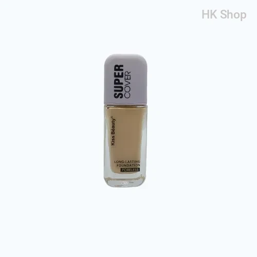 Kiss Beauty Super Cover Foundation - Perfect Flawless Skin, All Day Long!