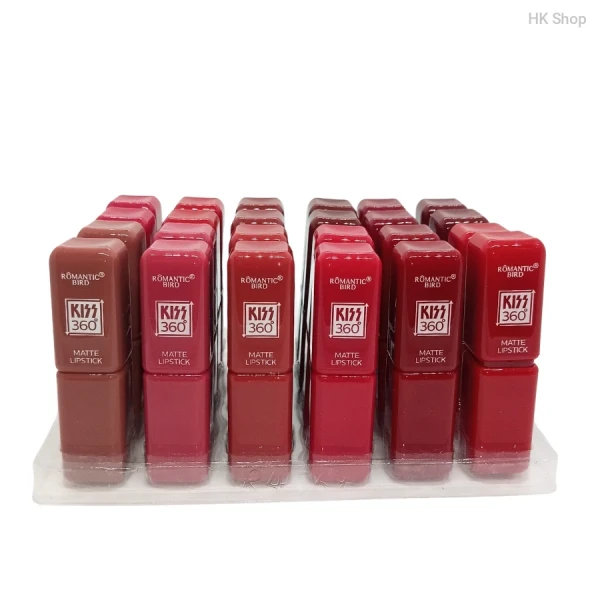 Romantic Bird Kiss 360° Matte Lipstick – Long-Lasting, Highly Pigmented, & Hydrating Formula