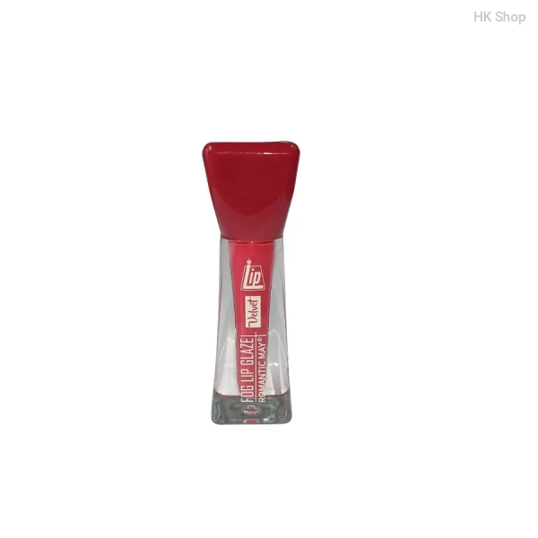 ROMANTIC MAY Velvet Matte Liquid Lipstick – Long-Lasting Waterproof Lip Glaze for Bold Red Lips