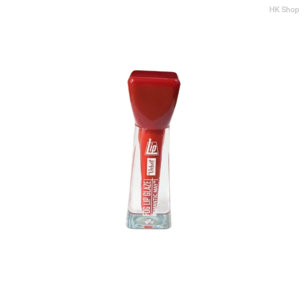 ROMANTIC MAY Velvet Matte Liquid Lipstick – Long-Lasting Waterproof Lip Glaze for Bold Red Lips
