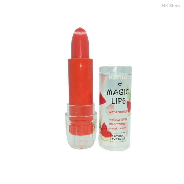 Natural Color-Changing Lip Balm | 6 Fruit Flavors | Moisturizing Magic Lips Lipstick with Natural Extracts - Blueberry, Avocado, Watermelon, Peach, Coconut, Honey