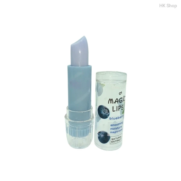 Natural Color-Changing Lip Balm | 6 Fruit Flavors | Moisturizing Magic Lips Lipstick with Natural Extracts - Blueberry, Avocado, Watermelon, Peach, Coconut, Honey