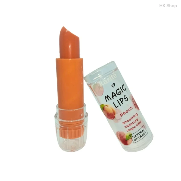 Natural Color-Changing Lip Balm | 6 Fruit Flavors | Moisturizing Magic Lips Lipstick with Natural Extracts - Blueberry, Avocado, Watermelon, Peach, Coconut, Honey
