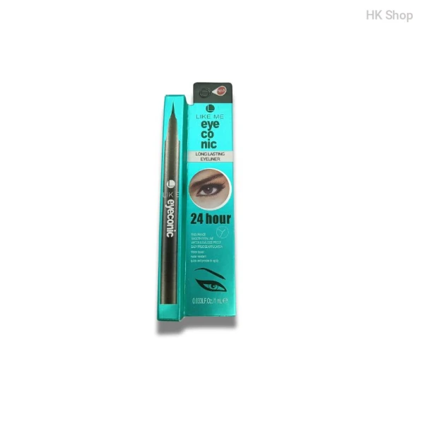 LIKEME Eyeconic Long Lasting Eyeliner | Achieve Stunning Eyes with 24-Hour Waterproof Perfection