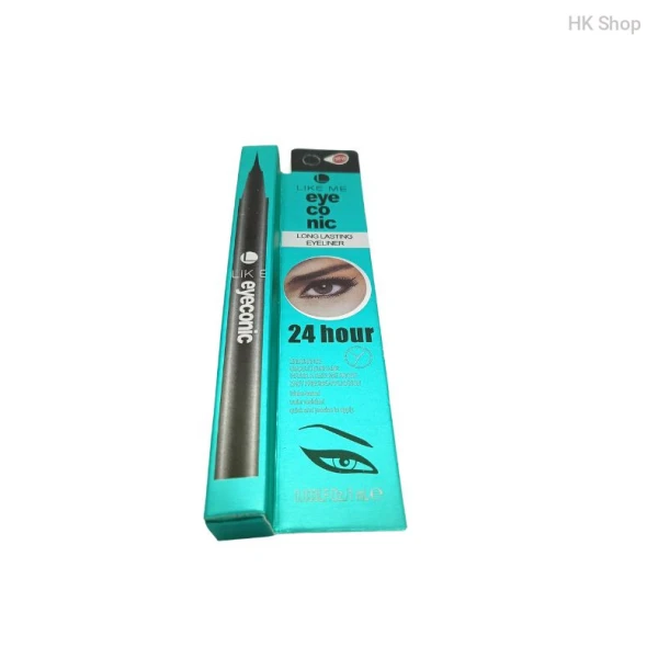 LIKEME Eyeconic Long Lasting Eyeliner | Achieve Stunning Eyes with 24-Hour Waterproof Perfection