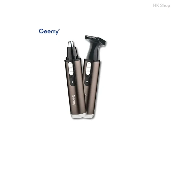Geemy GM-3112 – All-in-One নাক ও কানের চুল কাটার Rechargeable Trimmer | Smart Grooming, Effortless Style!