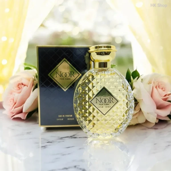 Noor Pour Femme Luxury Long-Lasting Eau de Parfum for Women – Elegant Floral Fragrance, 100ml