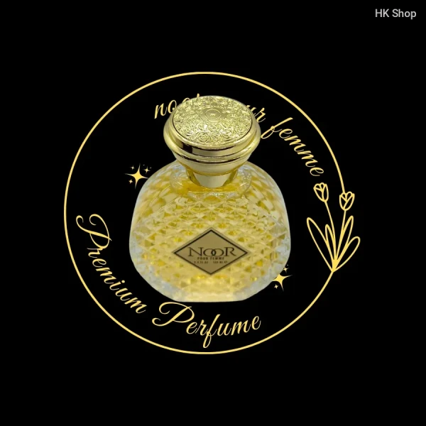 Noor Pour Femme Luxury Long-Lasting Eau de Parfum for Women – Elegant Floral Fragrance, 100ml