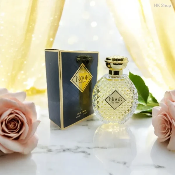 Noor Pour Femme Luxury Long-Lasting Eau de Parfum for Women – Elegant Floral Fragrance, 100ml