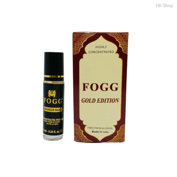 FOGG Premium Attar - Fresh & Spicy Fragrance (4 Variants) | Alcohol-Free | 10ml (0.34 fl.oz)