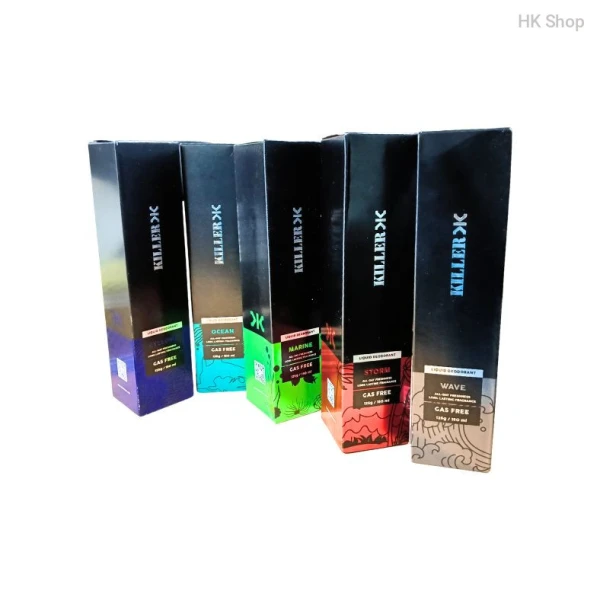 KILLER Deodorant: Ultimate Body Spray Collection for Men | Stay Fresh with 5 Unique Variants– Cyclone, Storm, Wave, Ocean, Marine (150ml) | 24-Hour Freshness & Style | Long-Lasting Deodorant for Confi
