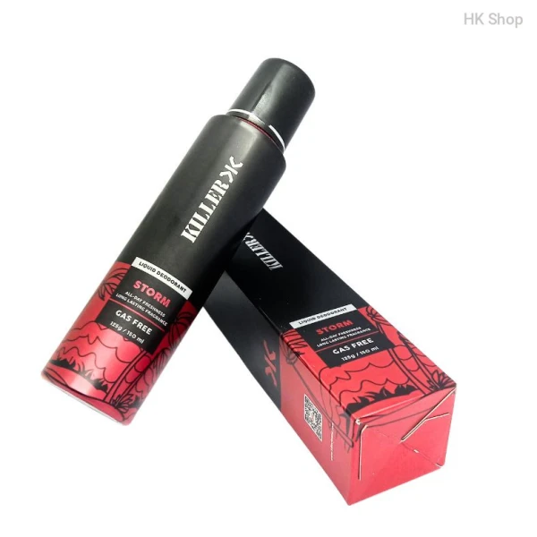 KILLER Deodorant: Ultimate Body Spray Collection for Men | Stay Fresh with 5 Unique Variants– Cyclone, Storm, Wave, Ocean, Marine (150ml) | 24-Hour Freshness & Style | Long-Lasting Deodorant for Confi
