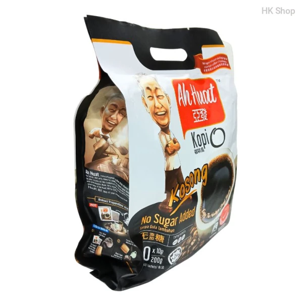 Ah Huat Kopi Kosong No Sugar Added (20 Sachets x 10g) - 200g