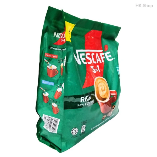 Nescafé 3 in 1 Rich Premix Coffee (450g - 25 Sticks)
