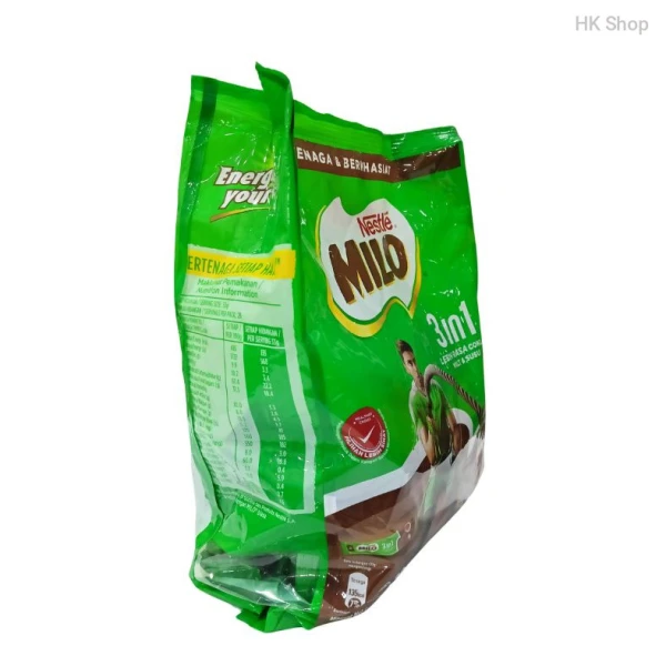 Nestlé-nestle MILO 3in1 Chocolate Malt Beverage 858g (26 Sticks)