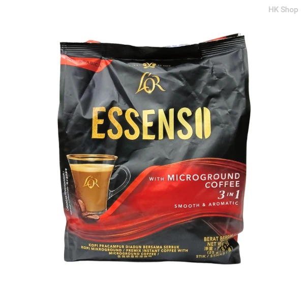 Essenso 3-in-1 Microground Coffee - Smooth & Aromatic (500g, 20 Sticks)