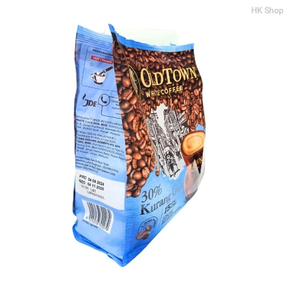 OldTown White Coffee 3-in-1 Instant Coffee Mix - Extra Rich, Less Sugar & Classic Flavors (15 Sachets x 35g)