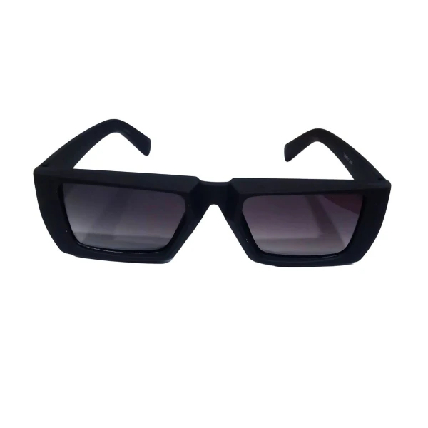 Retro Rectangle with Square Frame Unisex Sunglasses