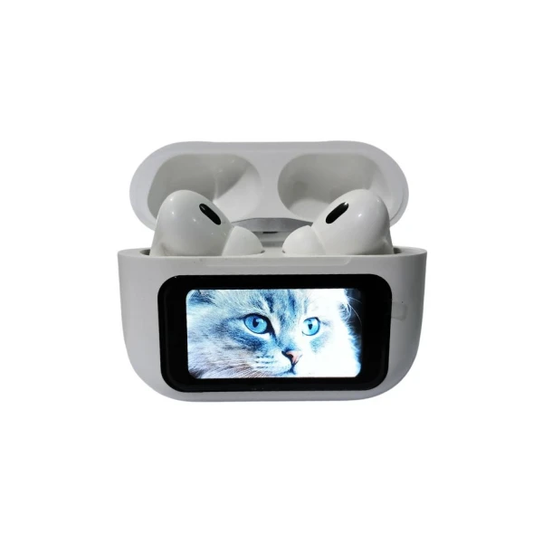 A9 pro Airpods Touch Screen Display with ANC ENC - White