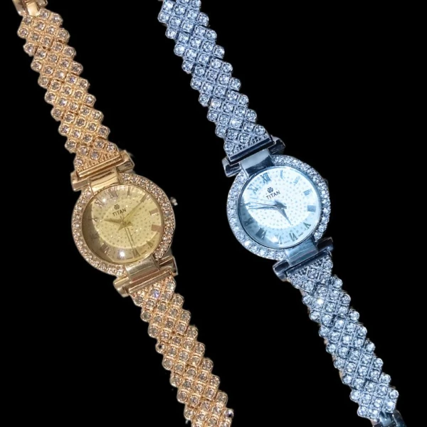 Titan Fashion Diamond Watch For Girls