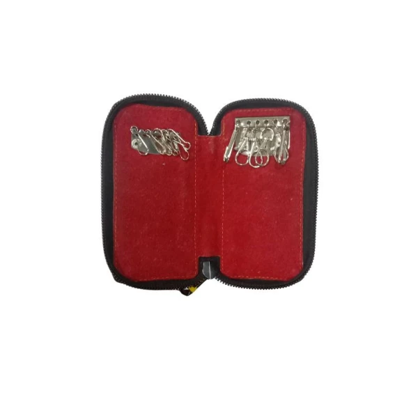 Cat Premium Leather Key Ring Holder M Size